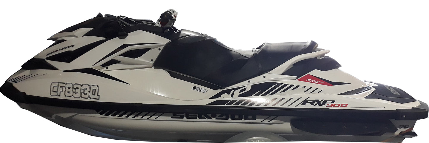 2017 Sea-Doo RXP300 Look-A-Like (BLACK)