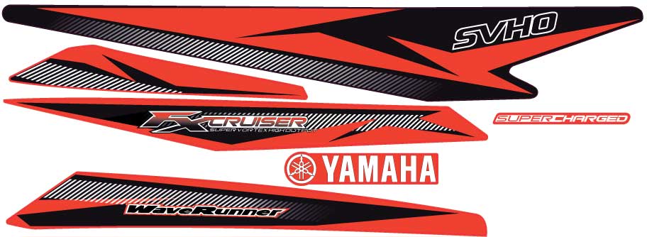 2015 FX Cruiser SVHO (look-a-like) RED