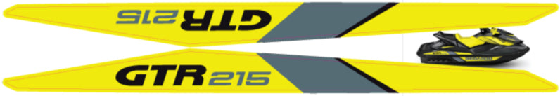 2016 GTR 215 LIMITED Rear Lateral Outside Decals (look-A-Like)