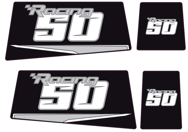 TOHATSU 50HP RACING OUTBOARD DECALS (Type C)