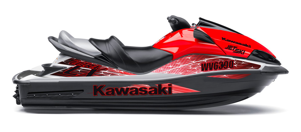 Kawasaki Ultra LX - Red 8