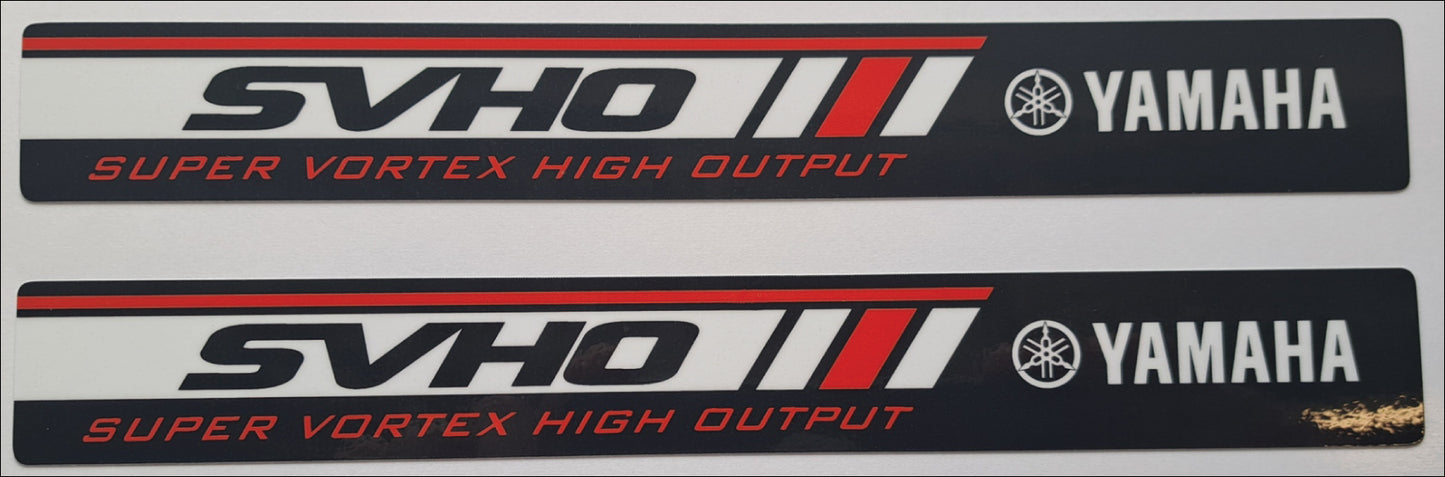 Engine Cover Decal SVHO (White)