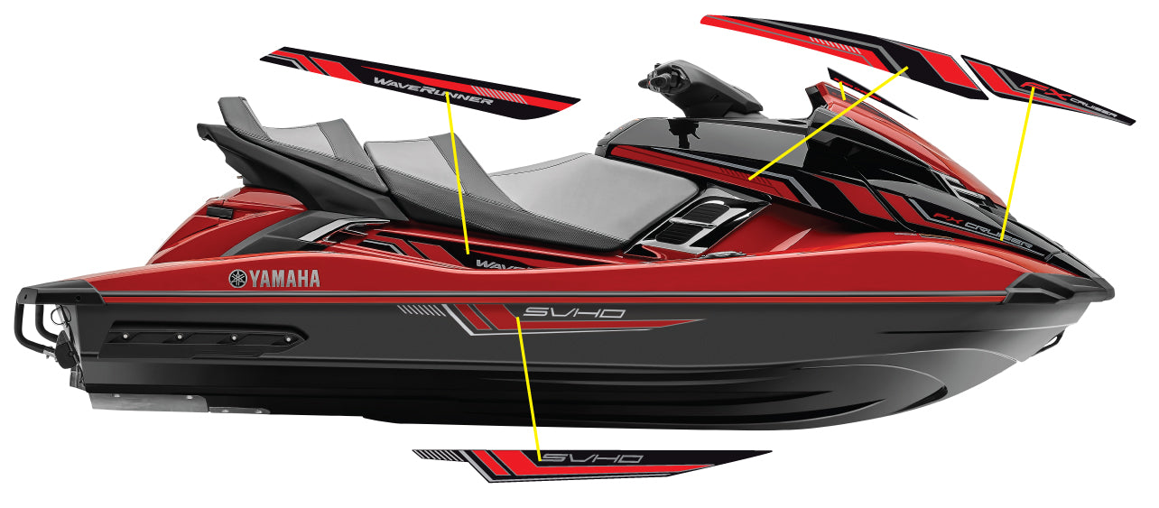 2017 FX Cruiser SVHO (look-a-like) Red