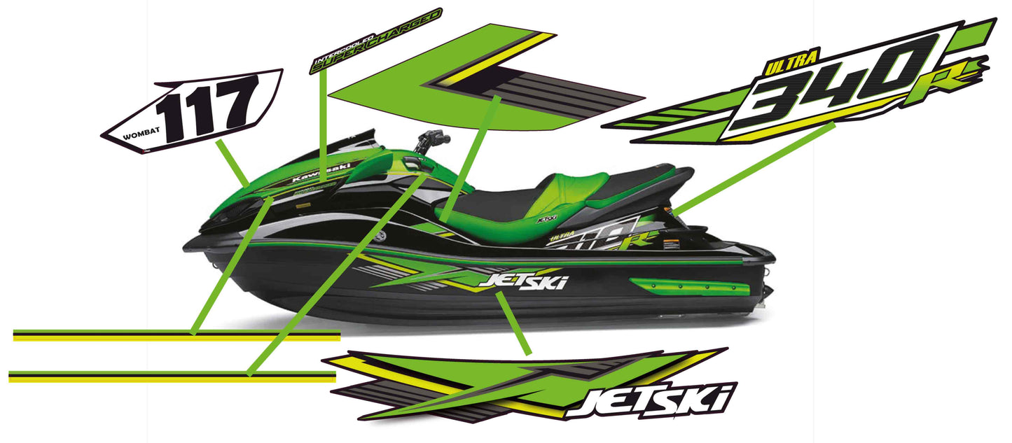 2020 - Kawasaki Ultra 340R 2020 (310 Look-a-Like) [Race Combo]