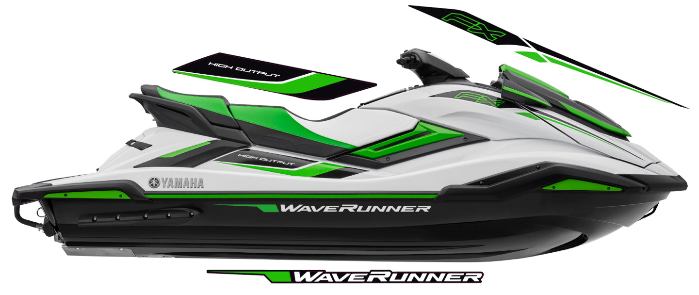 2020 YAMAHA FX HO "Look-A-Like" Graphics Kit