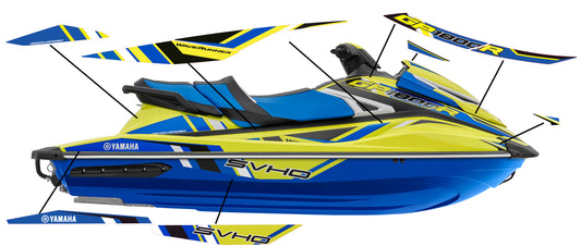 2020 GP1800R (Look-A-Like) Blue & Yellow