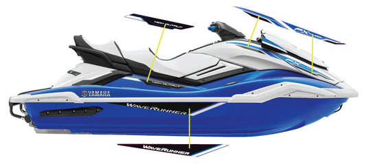 2021 YAMAHA FX Cruiser HO "Look-A-Like" Graphics Kit