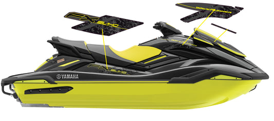 2021 YAMAHA FX SVHO "Look-A-Like" Graphics Kit