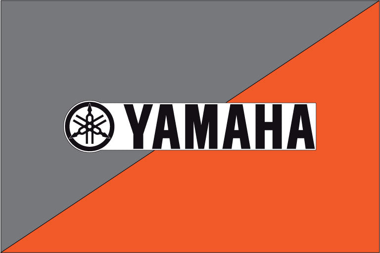 Yamaha Logo Black on White
