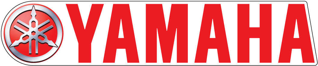 Yamaha Logo 3D Red on White