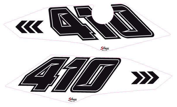 Race Numbers - Yamaha - Jet Blaster