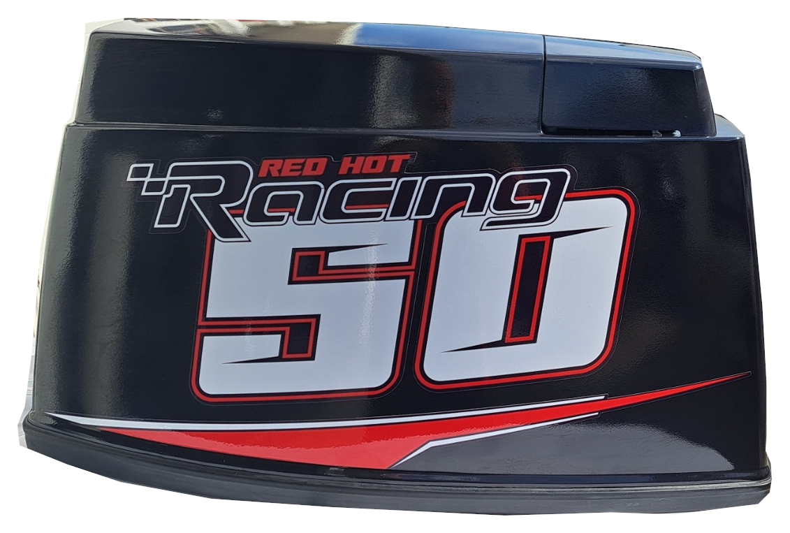 TOHATSU 50HP RACING OUTBOARD DECALS