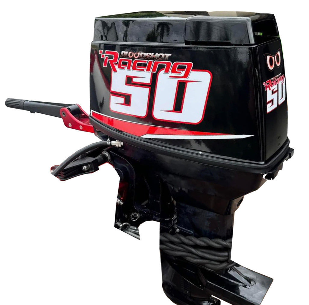 TOHATSU 50HP RACING OUTBOARD DECALS