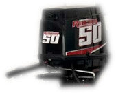 TOHATSU 50HP RACING OUTBOARD DECALS