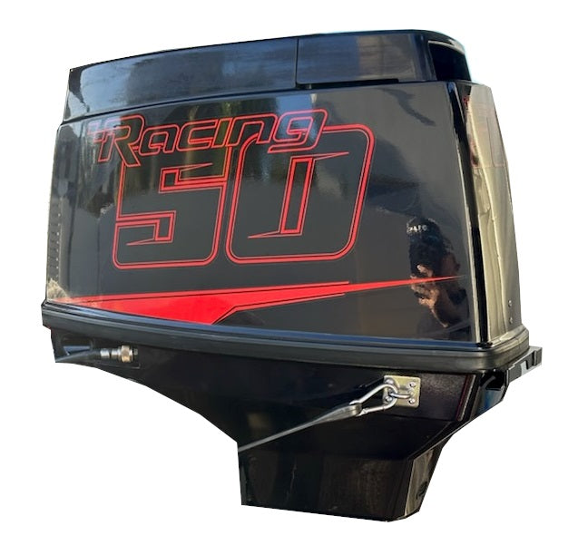 TOHATSU 50HP RACING OUTBOARD DECALS (Cut-Out)