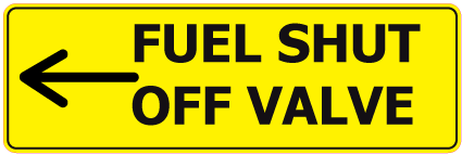 FUEL SHUT OFF LH