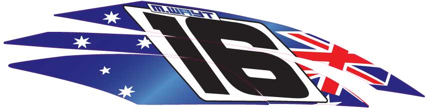 FX-5 SVHO Strg Side Cover Extra Large with Flag