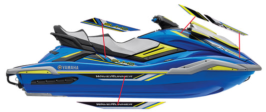 2020 YAMAHA FX CRUISER SVHO "Look-A-Like" BLUE