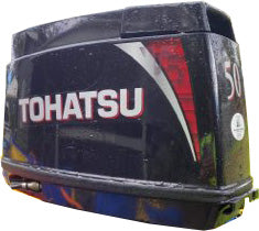 TOHATSU 50HP OUTBOARD DECALS