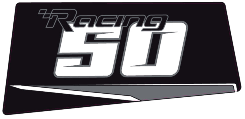 TOHATSU 50HP RACING OUTBOARD DECALS