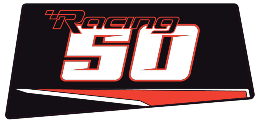 TOHATSU 50HP RACING OUTBOARD DECALS