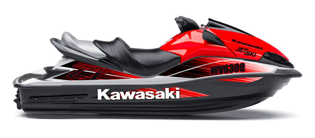 Kawasaki Ultra LX - Red 4