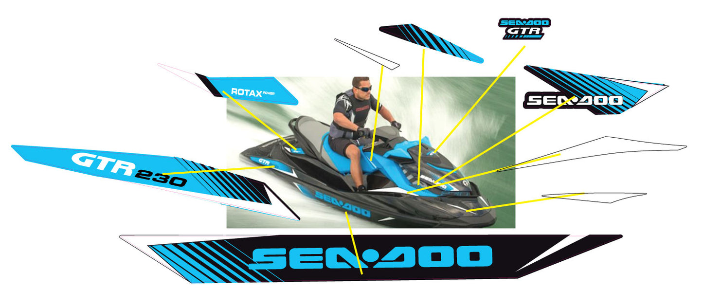 2017 Sea-Doo GTR 230 (look-a-like)